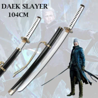 Dark Slayer Katana Nelo Angelo Weapons Used By the Character Vergil Yamato 5 Cosplay Weapons 1:1 Original pattern Party Gifts