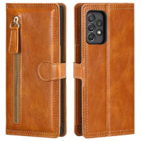 Leather Skin Flip Wallet Book Phone Case Cover For Samsung Galaxy A52S 5G 6.5"Cover For Samsung A 52S A52 S SM-A528B Card Stand