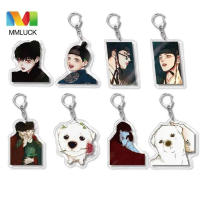 Mmluck Móc Khóa acrylic Sáng Tạo Hình anime jaesgin the ghosts nocturne Phong Cách Hàn Quốc Làm Quà