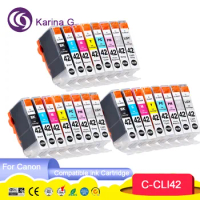 For Canon 42 Ink Cartridge Compatible for Canon CLI42 CLI 42 Ink Cartridge Suit for CANON PIXMA Pro-100 PRO-100S etc. Printer