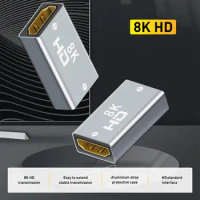 HDTV Loptop TV Box HDMI Extender HD 2.1 Adapter Female to Female Converter Extender 8K 60Hz HD HDMI-Compatible Extension