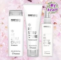 Framesi Morphosis Restructure Shampoo/Conditioner/Leave-In แชมพู ครีมนวดผม และอาหารผม สำหรับผมแห้งเส