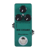MOSKY Audio MINI SCREAMER Tube Effect Pedal Overdrive Support for Guitar Synthesizer Double Bass Drum Pedal Guitar Electric