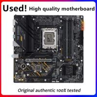 Used For Asus TUF GAMING B660M-E D4 Original Desktop For Intel B660 DDR4 Motherboard LGA 1700 Support 12400F 12400 i3 12100F