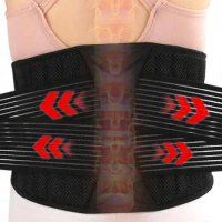 Self-adjusting Sports Waist Support Premium Sports Waist Protection Belt Weight Lifting Support Compression for Hernia
