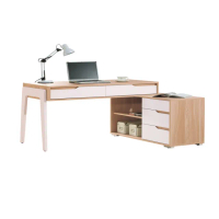 【BODEN】德雷莎4.1尺多功能L型伸縮書桌/工作桌/辦公桌