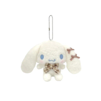 【SANRIO 三麗鷗】母親節禮物 摩卡格紋 大耳狗酷洛米玩偶吊飾帕恰狗美樂蒂Kitty鑰匙圈娃娃(新年送禮女兒女