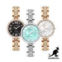 KANGOL 英國袋鼠 優雅女爵羅馬晶鑽錶 / 手錶 / 腕錶 (3款可選) KG73233