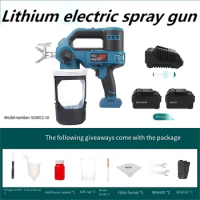 Tools High Pressure Airless Spray Machine Iithium Electric Spray Gun Iatex Paint Rechargeable Paint Gun Spray Machine 171