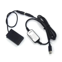 EP-5E DC Coupler ENEL22 EN-EL22 Dummy Battery Grip USB Type C USB-PD Converter To DC Cable For Nikon 1 J4 S2 1J4 1S2
