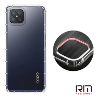 【RedMoon】OPPO Reno4 Z 防摔透明TPU手機軟殼 鏡頭孔增高版
