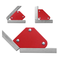 1pcs mini size Welding Magnetic Holder Strong Magnet 3 Angle Arrow Welder Positioner Power Soldering Locator Tool