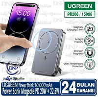 UGREEN PowerBank Magnetic Magsafe Wireless Fast Charging 20w 10000mAh 20000mAh - 10000mAh Grey 10000