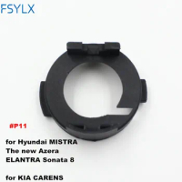 FSYLX H7 Led Headlight Adapter Socket for Hyundai MISTRA The New Azera ELANTRA Sonata 8 Car H7 Led Bulb Holder for KIA CARENS