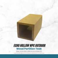 ECHO WPC Hollow Outdoor Pembatas Dinding / Kisi Kisi Partisi Plafon Kanopi / WPC Kotak Penyekat Ruan