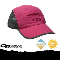 【Outdoor Research 美國 Swift cap 透氣快乾棒球帽《桃紅/深灰》】80600-95B/鴨舌帽/防曬