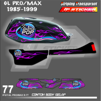 GL PRO/MAX 1985-1999(COD) STIKER STRIPING MOTOR HONDA GL PRO/MAX 1985-1999  - STIKER LIST GRAFIK SIM