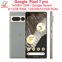 Google Pixel 7 Pro 5G 7pro 6.7" 12GB RAM 128/256/512GB ROM NFC Octa Core Google Tensor G2 Original Unlocked Android Cell Phone