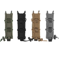 Airsoft Pistol Pouch Multipurpose Rifle Pistol Single Bag Quick Pull Hunting Equipment Fits for MP5/MP7 Airsoft Accessories