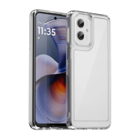 【晶透炫彩】Motorola Moto g55 四角氣囊防摔保護 軍規軟邊手機殼(晶瑩透)