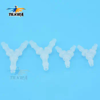 2pcs Rc Boat 3-Way Water cooling Nozzles 4/5mm Water cooling faucet Water Nipples Fuel Nozzles For Rc Boat