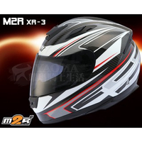 【提袋+贈品】M2R安全帽 XR-3 / XR3 白紅 CARBON 碳纖維帽殼 超輕 卡夢 全罩帽 耀瑪台中機車部品