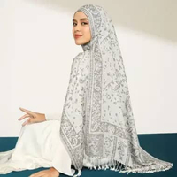 Lozy Hijab - Cashmere Shawl (Turkish Pashmina Bahan Cashmere Motif 2 Sisi Koleksi Raya Lebaran 2026)