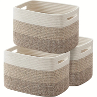 2026 Rectangular Storage Basket Source Factory Woven Storage Basket Square Hollow Handle Laundry Bas