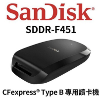 SanDisk 晟碟 [全新版] ExtremePRO CFexpress Type B USB-C 讀卡機(2年原廠保固 SDDR-F451)