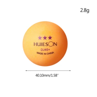 ping pong Balls 3-Star 40+ Table Tennis Balls High-Performance ABS Training Balls Ultimate Durability for Indoor/Outoor