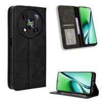 For ITEL RS4 Case Luxury Flip PU Leather Wallet Magnetic Adsorption Case For ITEL RS4 RS 4 ITELRS4 P