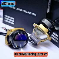 Bi Led M37Racing Lazer v2 -  ( 80W ) + M37 Lazer v2 modul 95w + Trợ pha khép + thấu kính TIR cho ánh