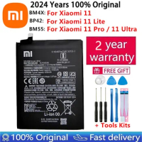 2024 Years Original Battery BP42 BM4X BM55 For Xiaomi Mi 11 Mi11 Lite / Xiaomi11 / Xiaomi11 Pro / Xiaomi11 Ultra Phone Batteries