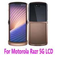 6.2"100% Original New For Motorola Moto Razr 5G 2020 LCD Display Touch Screen Digitizer Assembly 2.7" For Moto Razr 5G Small LCD