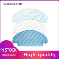 For ECOVACS T9 Accessory Washable Mop Cloth Disposible Mop Cloth Microfiber Mopping Pad for Deebot T8 Max T9 AIVI Series Parts