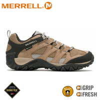 【MERRELL 美國 男 ALVERSTONE GORE-TEX 登山鞋《奶茶棕》】ML135449/越野鞋/戶外鞋