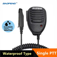 Baofeng UV-9R PTT Mic Waterproof Speaker Microphone for BF-UV9R Pro BF-A58 UV-XR GT-3WP BF-9700 Radio Walkie Talkie Accessories