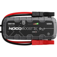 Car Battery Booster Pack, USB-C Powerbank Charger, and Jumper Cables for up to 10.0-Liter Gas and 8.0-Liter Diesel Engines