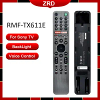 RMF-TX611E Backlight Remote Control for Sony TV Model Intelligent Voice Remote Control KD43X8000H