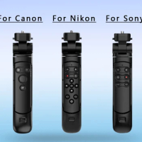 Wireless Bluetooth Mini Grip Tripod Remote Control for Sony FX3 A7RV A7IV ZV-E10; Canon R7 R10 R6II Nikon Z6II Z7II Z30 Cameras;