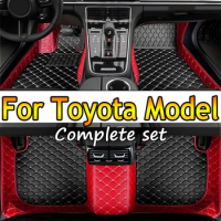 Car Floor Mats For Toyota Corolla Camry Prado RAV4 Previa Camry Hybrid CHR Hybrid CHR Land Cruiser Mark X Car Accessories