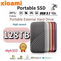 For Xiaomi 2024 Hard Disk Mobile SSD 2TB 8TB 16TB 256TB USB 3.1 HD External Hard for Laptop PS4 Mobile Hard Disk HDD Storage
