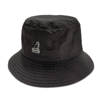 KANGOL-NYLON 微光薄料漁夫帽-黑色 W24S4361BK