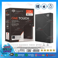 HDD External Seagate One Touch - Hardisk Eksternal 1 TB !!