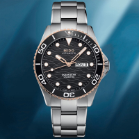 MIDO美度 官方授權 OCEAN STAR 200C 海洋之星 陶瓷圈 潛水機械腕錶 母親節 禮物 42.5mm/M0424302105100