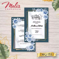 UNDANGAN PERNIKAHAN MURAH CETAK MALIQ 084