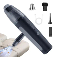 Hand Vacuum Cordless Rechargeable Powerful Suction Car Vacuum Cleaner Small Vacuum Cleaners With Large-Capacity Battery Portable