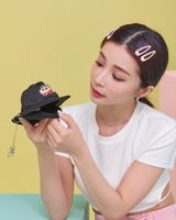 【OUTDOOR】Crayon Shinchan蠟筆小新帽子造型零錢包-黑色 [APP下單享4%點數]