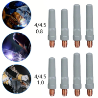 หัวฉีด MIG 15AK อะไหล่ เคลือบ ปลายเหล็กทนทาน ขนาด 0.8-1.0 มม สะดวกและปลอดภัย
