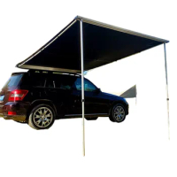 Car tent outdoor camping equipment vinyl sunscreen padded canvas car tent.